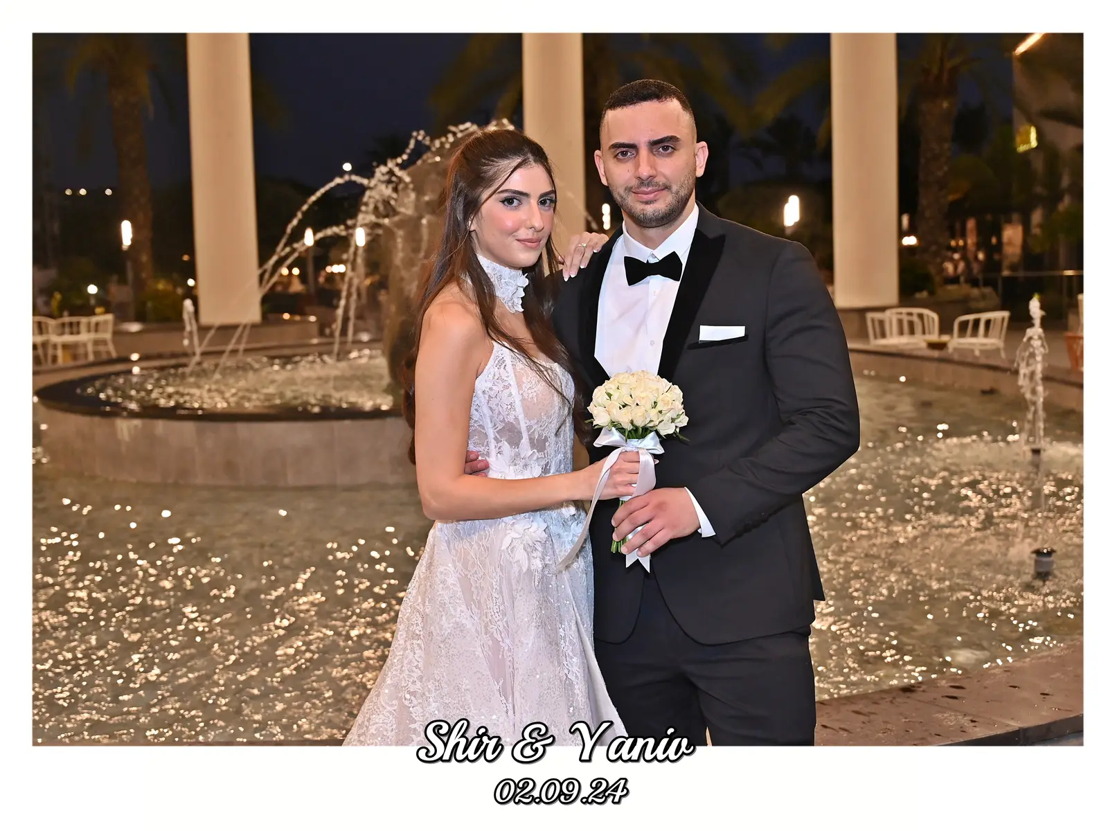 מגנטים לחתונה - צילום מהאירוע